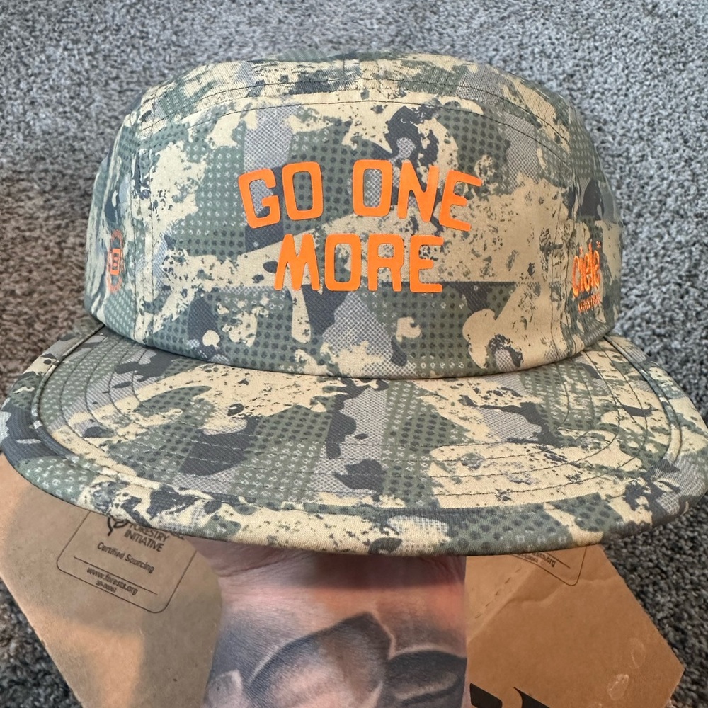Go One More Camouflage Hat Limited Edition